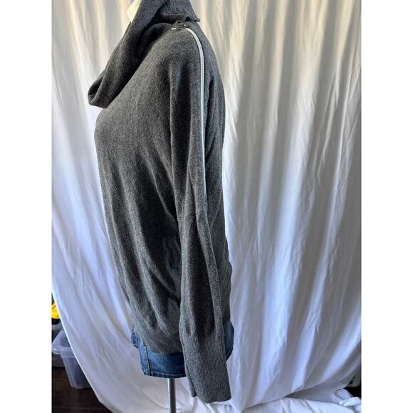 Michael Kors Cowl Neck Sweater – Size XL – Charcoal Gray - Picture 5 of 12
